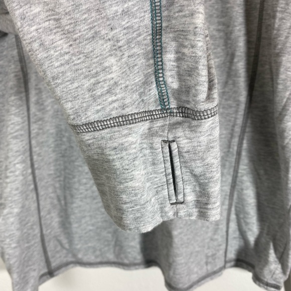 Tommy Bahama UPF 30 Pima Cotton Quarter Zip Silver Gray Long Sleeve Men’s Medium - Picture 11 of 12
